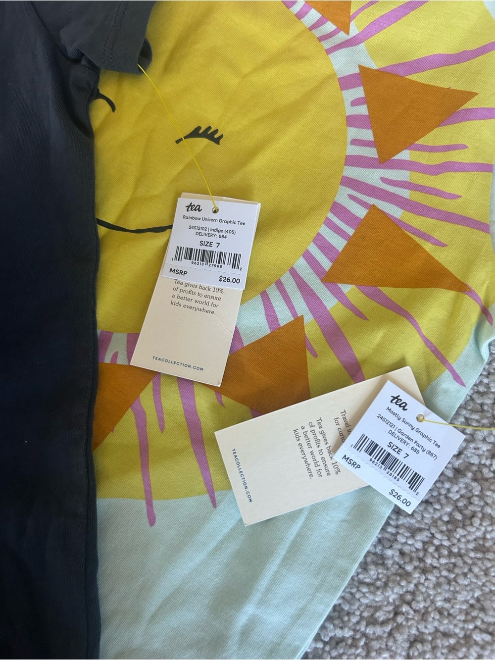 Tea brand Kids Graphic tee bundle (2 shirts) - Picture 4 of 6